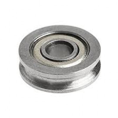 An U604ZZ Rolling U-Wheel Guide Groove 4x13x4mm for Extruder 3D Printer Accessories