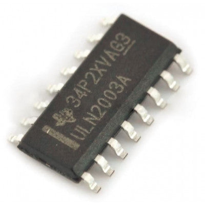 An ULN2003 IC - (SMD Package) - 7 Darlington Transistor Arrays IC