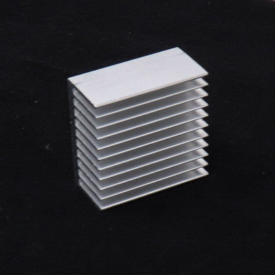 An Universal Aluminium Heat Sink for CPU IC(40 x 40 x 20 )