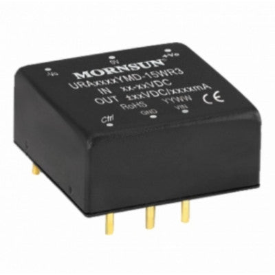 An URA2415YMD-15WR3 Mornsun 24V to ±15V DC-DC Converter 15W Power Supply Module - DIP Package