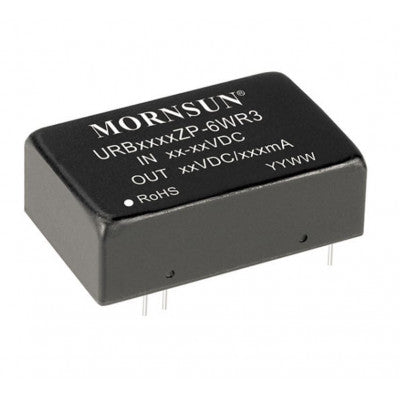An URB2405ZP-6WR3 Mornsun 24V to 5V DC-DC Converter 6W Power Supply Module - DIP Package
