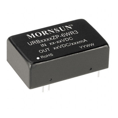 An URB2424ZP-6WR3 Mornsun 24V to 24V DC-DC Converter 6W Power Supply Module - DIP Package