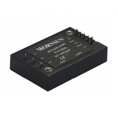 An URF1D24QB-100WR3 Mornsun 110V to 24V DC-DC Converter 100W Power Supply Module - Horizontal DIP Package