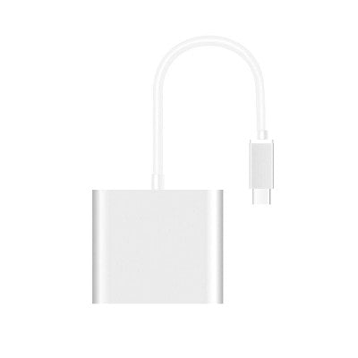 An USB 3.1 Type C to HDMI + USB3.0 + Type C Adapter Converter