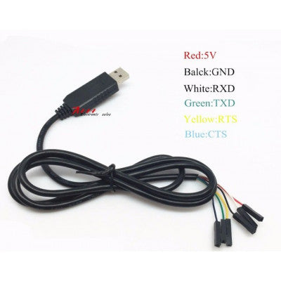 An USB To Serial Adapter Module USB TO TTL RS232 - Arduino Cable With CTS RTS