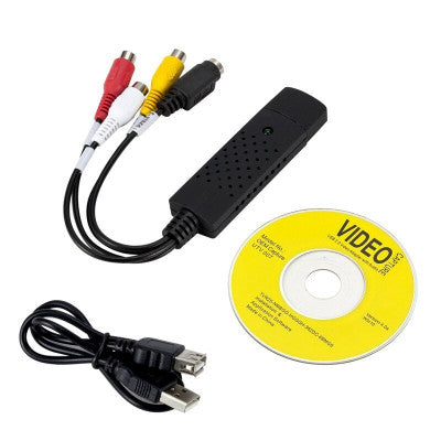 An USB2.0 Audio Video Capture Card Adapter VHS To DVD Video Capture Converter