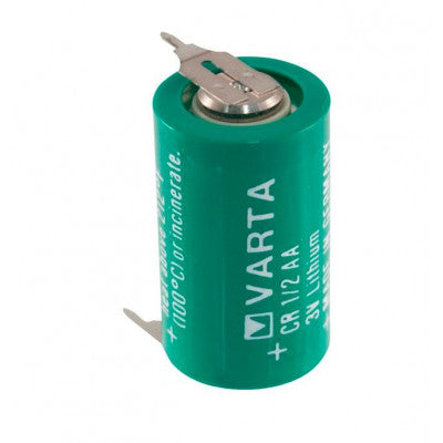 An VARTA CR 1/2AA 3V 950mAh Lithium Battery with Soldering Lugs