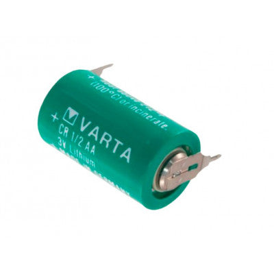 An VARTA CR 1/2AA 3V 950mAh Lithium Battery with Soldering Lugs