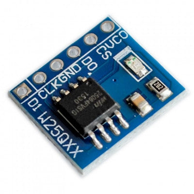 An W25Q64 Storage 64Mbit 8MByte Data Flash module SPI Interface BV/FVinter