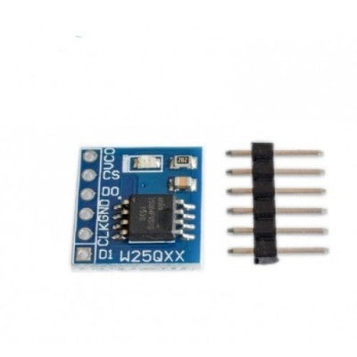 An W25Q64 Storage 64Mbit 8MByte Data Flash module SPI Interface BV/FVinter