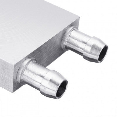 An 40x40 mm Aluminium Water Cooling Block Head
