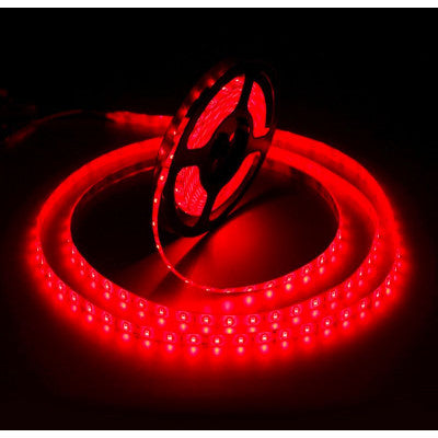 An Waterproof IP-65 3528 Red SMD LED Strip - 5 Meter