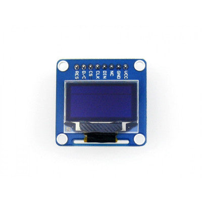 An Waveshare 2.44 cm (0.96 Inch) OLED Display (B) Module