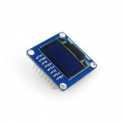 An Waveshare 2.44 cm (0.96 Inch) OLED Display (B) Module
