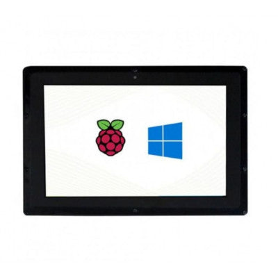 An Waveshare 10.1inch Capacitive Touch Screen LCD (B) with Case, 1280x800, HDMI, IPS Screen, Low Power (Without Power Adapter)