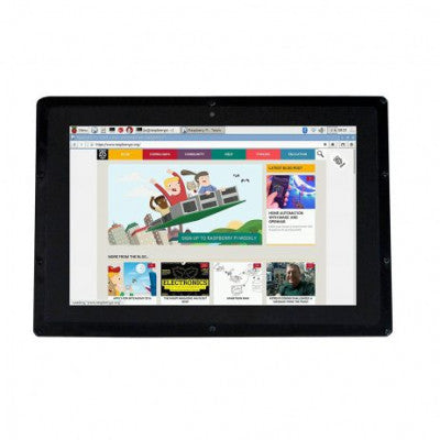 An Waveshare 10.1 Inch Capacitive HDMI LCD Display (B) with Case 1280x800
