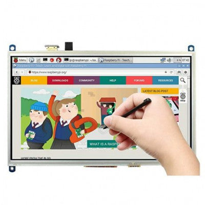 An Waveshare 10.1 Inch Resistive HDMI LCD Display 1024x600