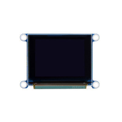 An Waveshare 1.27inch RGB OLED Display Module, 12896 Resolution, 262K Colors, SPI Interface