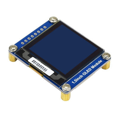 An Waveshare 1.5 inch 128x128 General OLED Display Module
