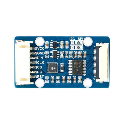 An Waveshare 1.51inch OLED Blue Color Display 12864 Resolution SPI/I2C Interfaces