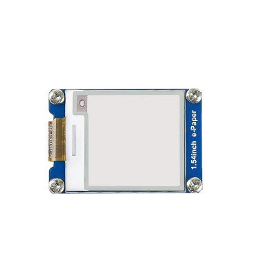 An Waveshare 1.54inch 152×152 Yellow/Black/White Three-Color E-Ink Display Module