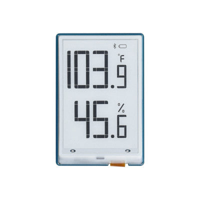 An Waveshare 1.9 inch Segment E-Paper Module for Temperature and humidity meter, Humidifier, Digital Meter