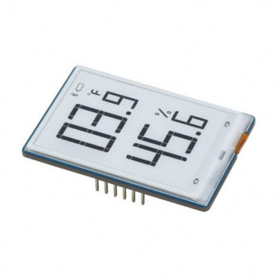 An Waveshare 1.9 inch Segment E-Paper Module for Temperature and humidity meter, Humidifier, Digital Meter