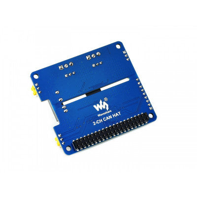 An Waveshare 2-Channel Isolated CAN Expansion HAT for Raspberry Pi, Dual Chips Solution