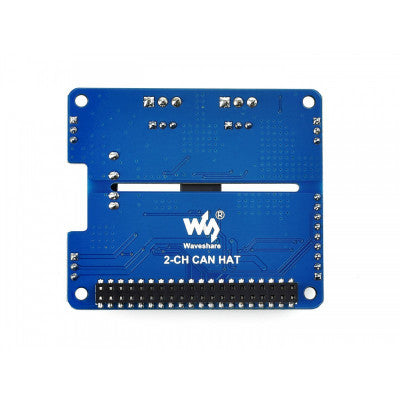An Waveshare 2-Channel Isolated CAN Expansion HAT for Raspberry Pi, Dual Chips Solution