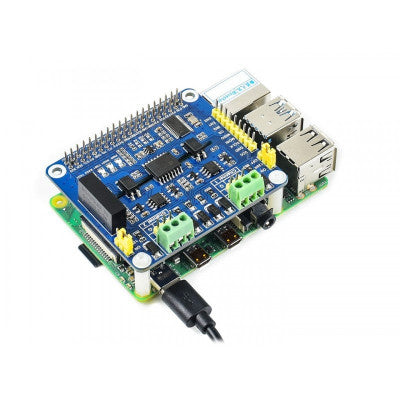An Waveshare 2-Channel Isolated RS485 Expansion HAT for Raspberry Pi