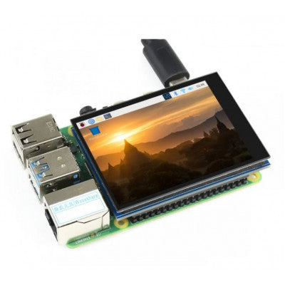 An Waveshare 2.8inch Capacitive Touch Display for Raspberry Pi, 480×640, DSI, IPS, Fully Laminated Screen