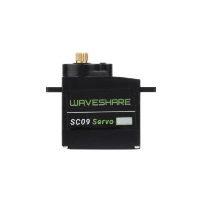 An Waveshare 2.3kg Dual-axis Serial Bus Servo, Two-way Feedback, Servo/Motor Mode Switchable, Compact Size, 300 Rotation Angle