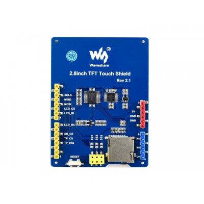An Waveshare 2.8inch Touch LCD Shield for Arduino