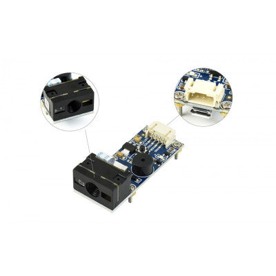 An Waveshare 2D Codes Scanner Module Supports 4mil High-density Barcode Scanning Barcode/QR code Reader