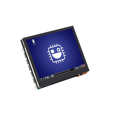 An Waveshare 3.5inch HDMI Capacitive Touch IPS LCD Display (E), 640x480, Audio jack