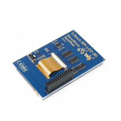 An Waveshare 3.5inch Resistive Touch Display (B) for Raspberry Pi 480320 IPS Screen SPI
