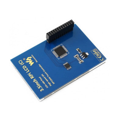 An Waveshare 3.5inch Resistive Touch Display (C) for Raspberry Pi, 480x320, 125MHz High-Speed SPI