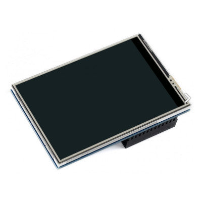 An Waveshare 3.5inch Resistive Touch Display (C) for Raspberry Pi, 480x320, 125MHz High-Speed SPI