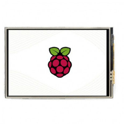 An Waveshare 3.5inch Resistive Touch Display (C) for Raspberry Pi, 480x320, 125MHz High-Speed SPI