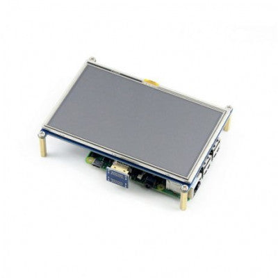 An Waveshare 5 Inch Resistive HDMI LCD Display 800x480