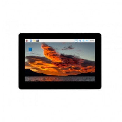 An Waveshare 5? Touch Screen Expansion for Raspberry Pi CM4 PoE Header Gigabit Ethernet 4K Output