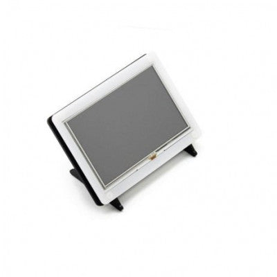 An Waveshare 5inch Resistive Touch Screen LCD (B) with Bicolor Case, 800x480, HDMI, Low Power