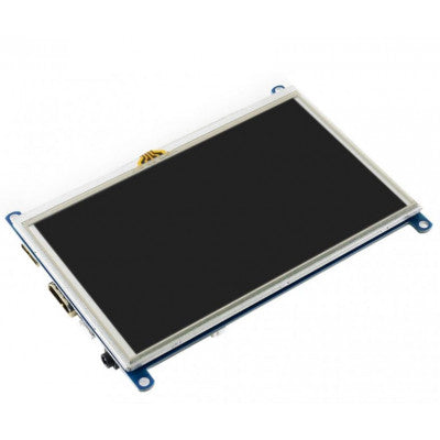 An Waveshare 5inch Resistive Touch Screen LCD (G), 800x480, HDMI, Various Systems Support