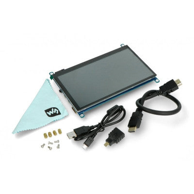 An Waveshare 7inch 1024x600 HDMI, IPS, Low Power Capacitive LCD (C) Touch Screen