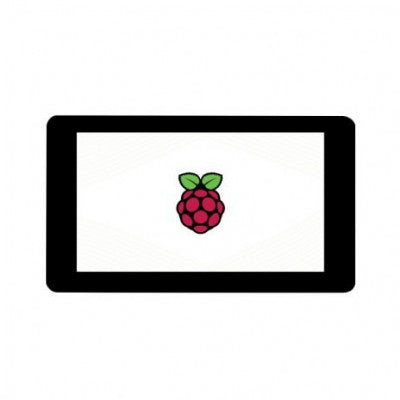 An Waveshare 17.78 CM (7 inch) 800 x 480 Capacitive Touch Display for Raspberry Pi, DSI Interface