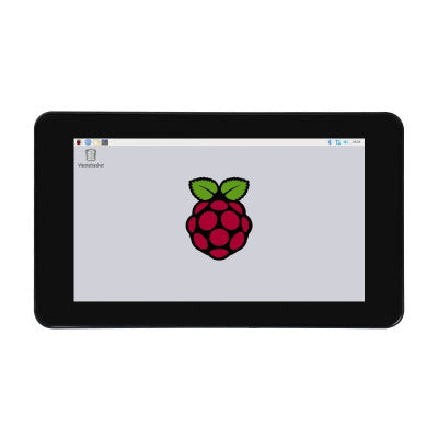 An Waveshare 7inch Capacitive Touch IPS Display for Raspberry Pi, with Protection Case, 1024x600, DSI Interface