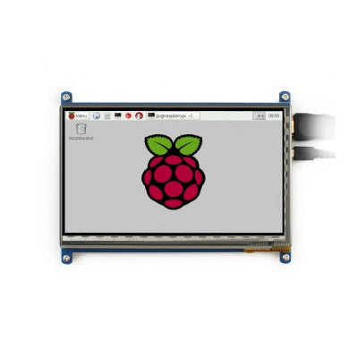 An Waveshare 7inch Capacitive Touch Screen LCD (B), 800x480, HDMI, Low Power