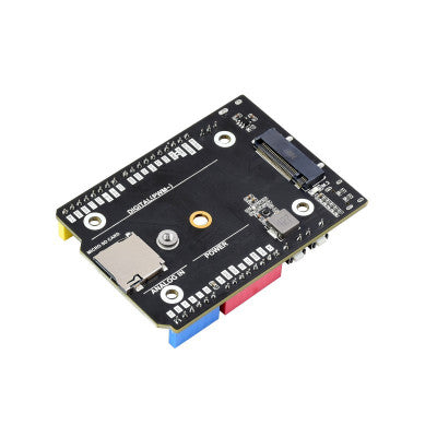 An Waveshare Arduino Compatible Base Board For Raspberry Pi Compute Module 4, HDMI, USB, M.2 Slot