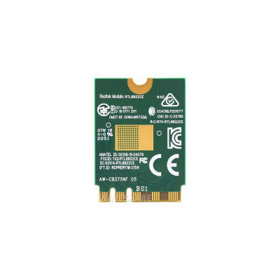 An Waveshare AW-CB375NF Dual-Band Wireless NIC, 2.4G/5GHz Dual-Band WiFi 5, RTL8822CE-CG Core, Bluetooth 5.0, Supports BLE