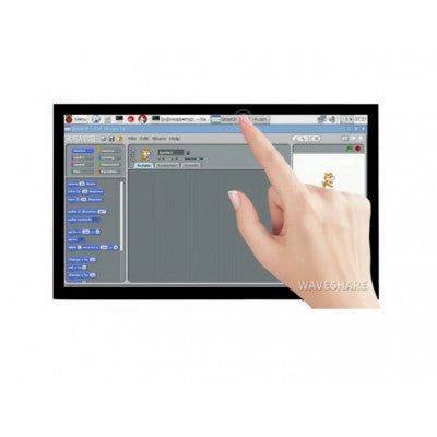 An Waveshare Capacitive Touch Screen LCD (E),Optical Bonding Screen, Supports Raspberry Pi, Jetson Nano And PC